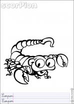 coloriage-scorpion